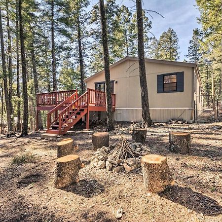 Relaxing Lincoln Forest Retreat With Wraparound Deck Cloudcroft Bagian luar foto