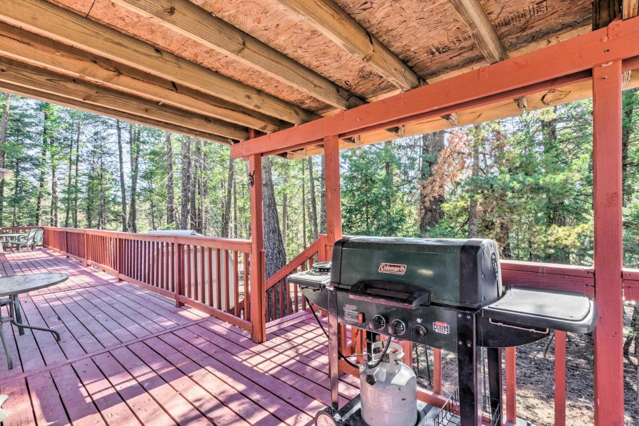Relaxing Lincoln Forest Retreat With Wraparound Deck Cloudcroft Bagian luar foto