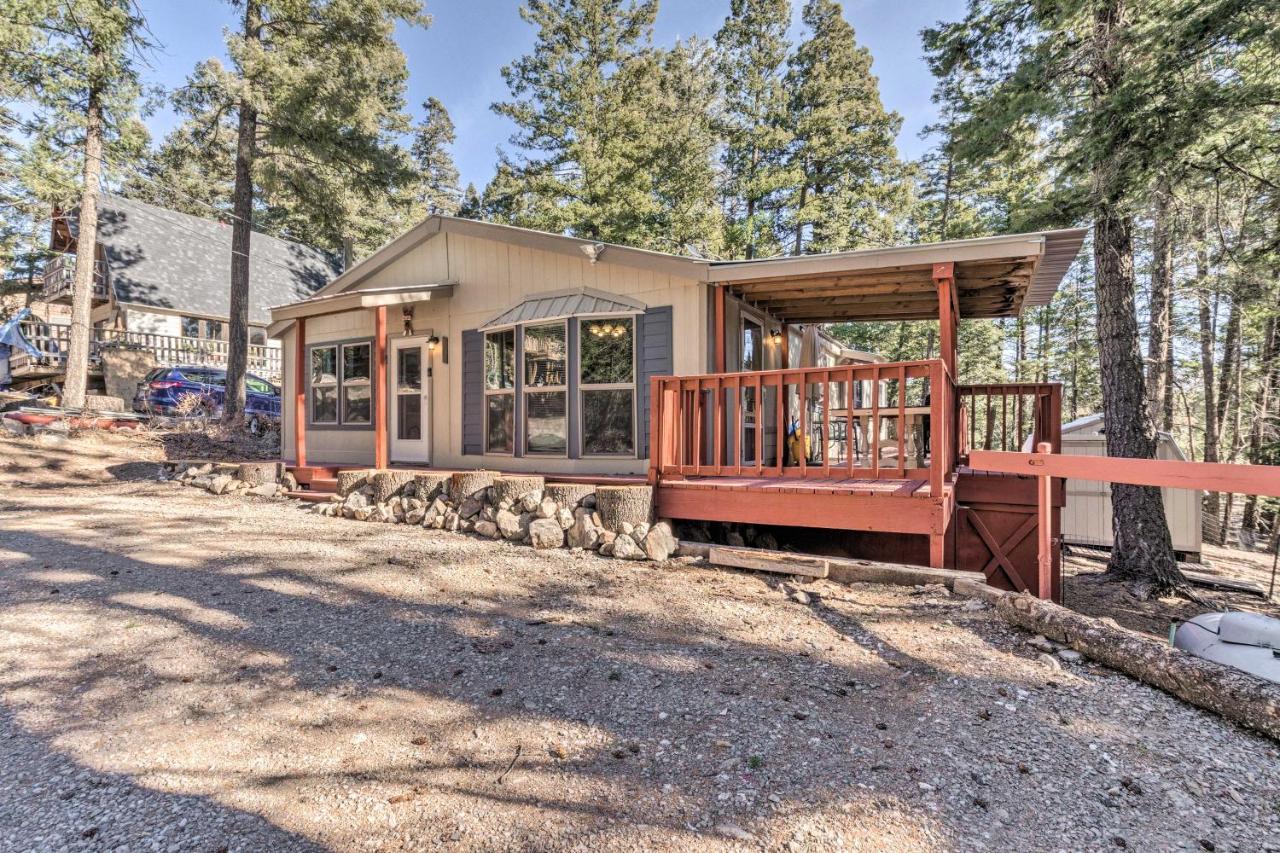 Relaxing Lincoln Forest Retreat With Wraparound Deck Cloudcroft Bagian luar foto